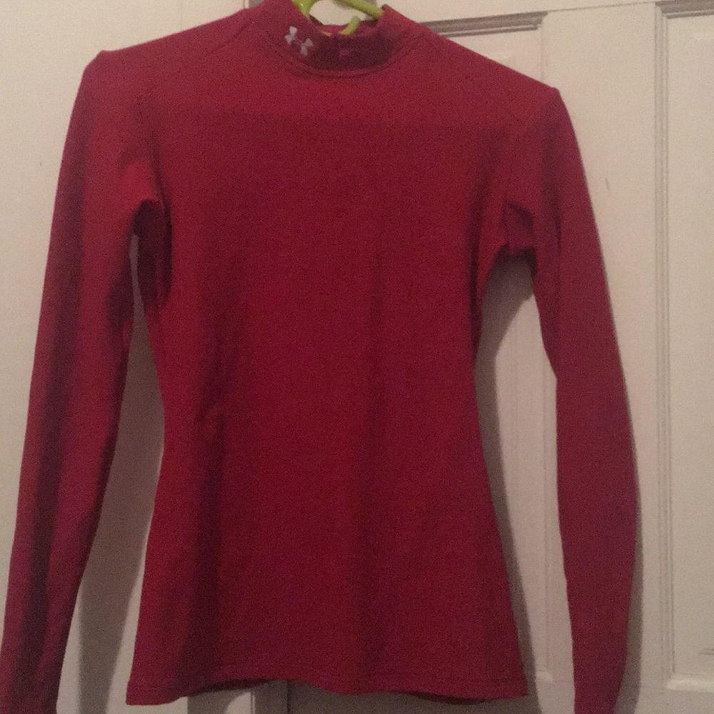 2 Cold Gear Under Armour mock neck tops.